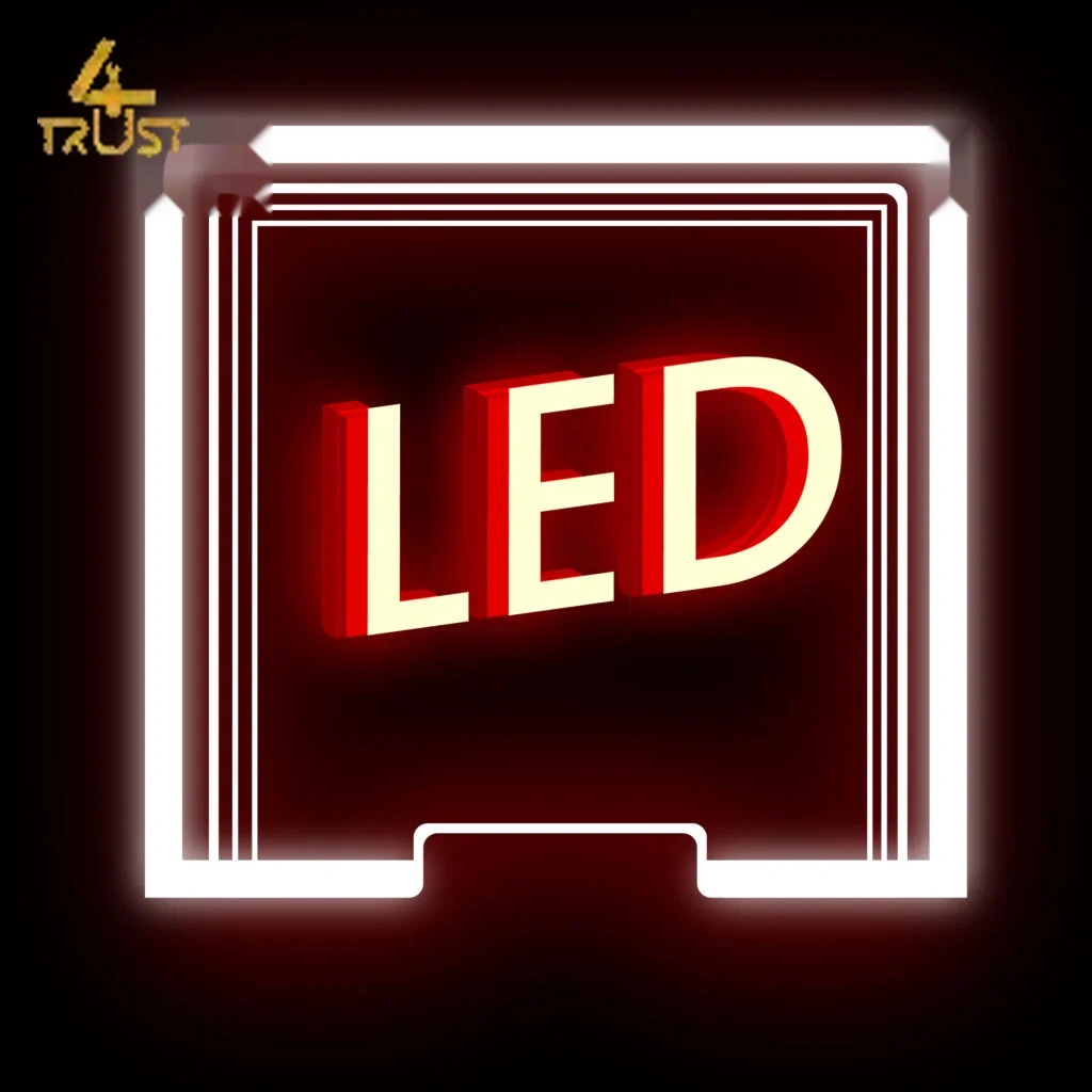 تصميم لافتات نيون LED